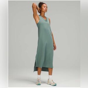 Lululemon All Yours Tank Maxi Dress in Tidewater Teal Size 6